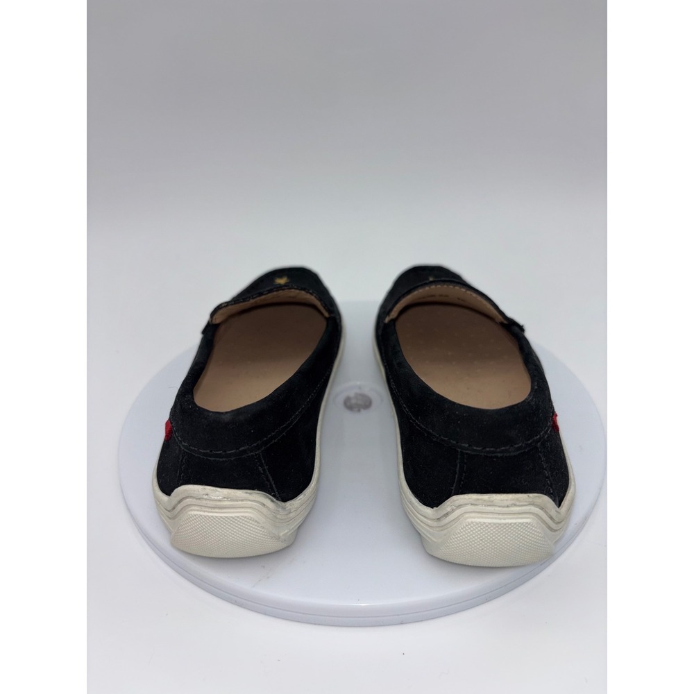MARC JOSEPH New York Kids Suede Loafer Shoe‎ Black Star Leather 12 Toddler - Picture 5 of 8